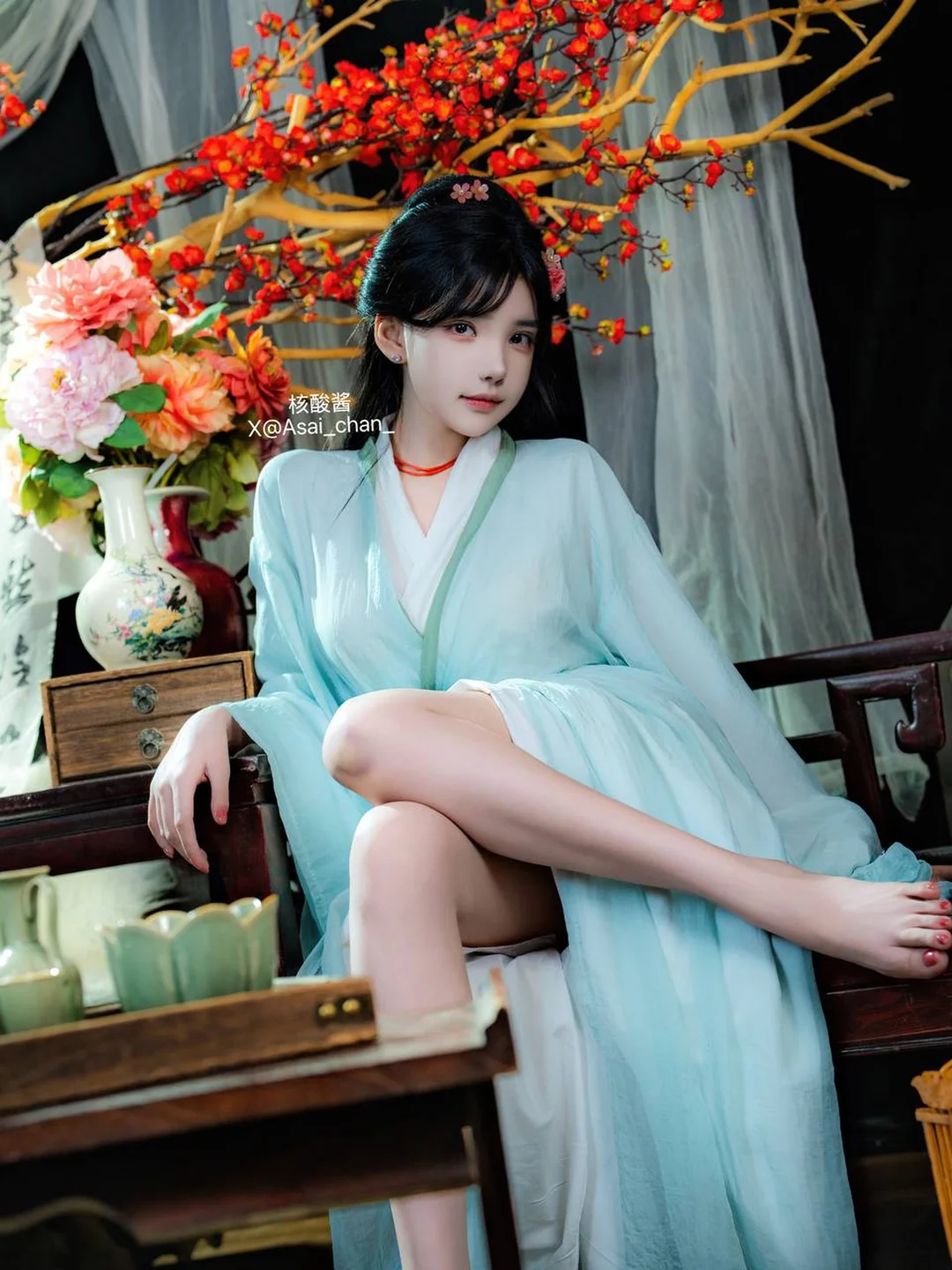 核酸酱 - No.002 商心慈 [26P-195MB] tg@simisebaisi 【丝足阁】003.webp